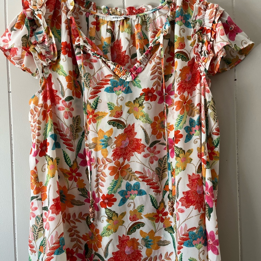 Floral Multicolor Women's Top